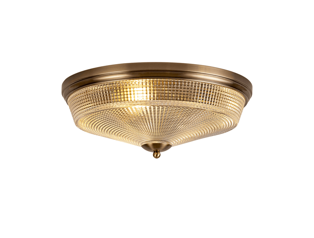 Luminosity Designs - Sledmere Large Semi Flush Fitting - Luminosity Designs Ltd