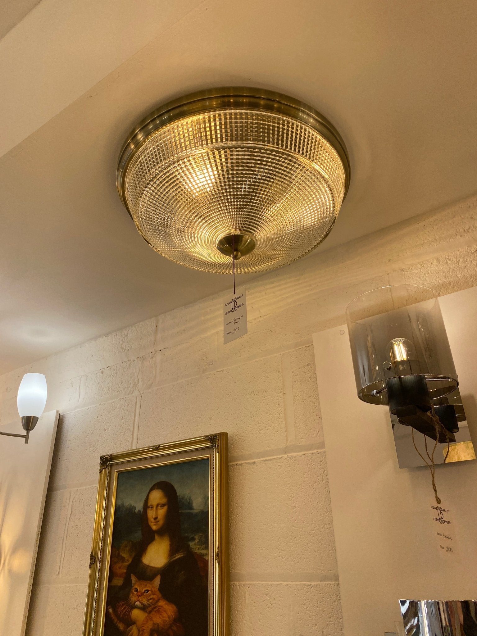 Luminosity Designs - Sledmere Large Semi Flush Fitting - Luminosity Designs Ltd