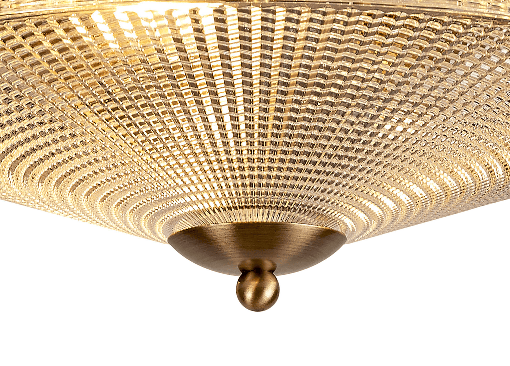 Luminosity Designs - Sledmere Large Semi Flush Fitting - Luminosity Designs Ltd