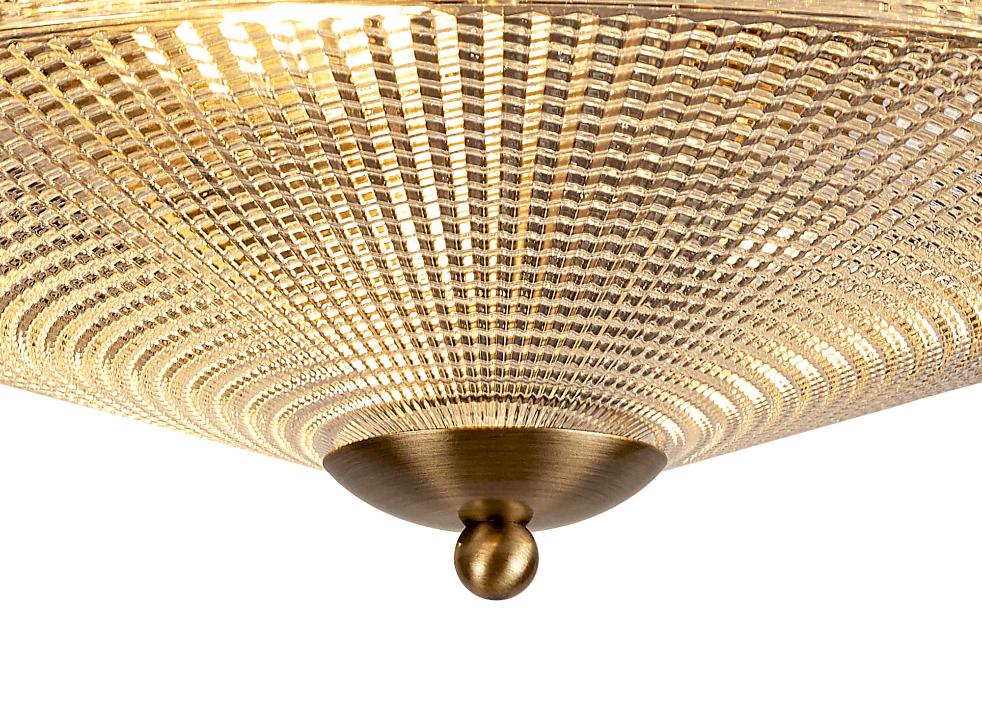 Luminosity Designs - Sledmere Large Semi Flush Fitting - Luminosity Designs Ltd