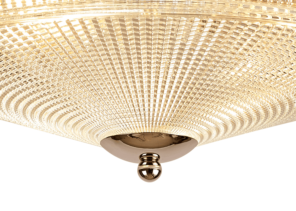 Luminosity Designs - Sledmere Large Semi Flush Fitting - Luminosity Designs Ltd