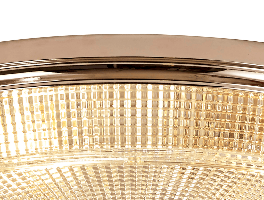 Luminosity Designs - Sledmere Large Semi Flush Fitting - Luminosity Designs Ltd