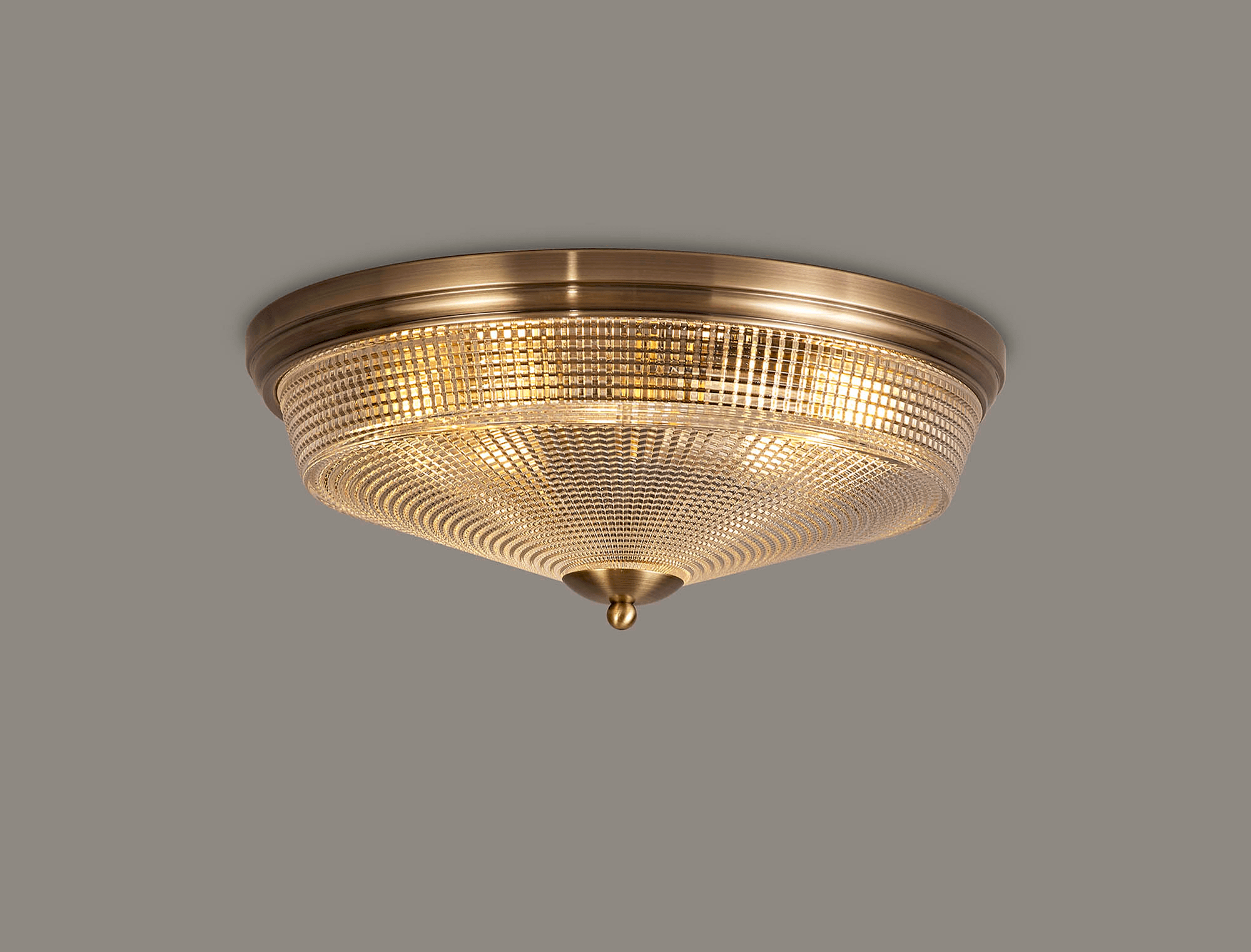 Luminosity Designs - Sledmere Large Semi Flush Fitting - Luminosity Designs Ltd