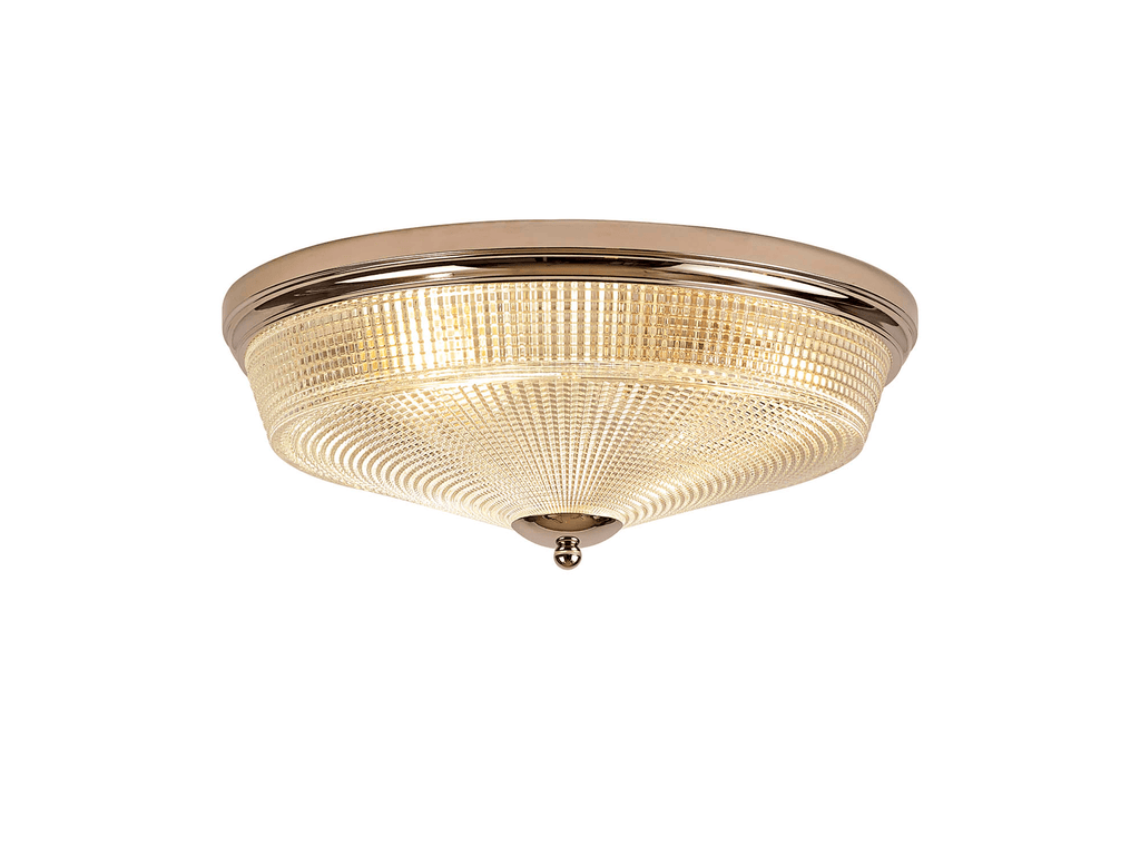 Luminosity Designs - Sledmere Large Semi Flush Fitting - Luminosity Designs Ltd
