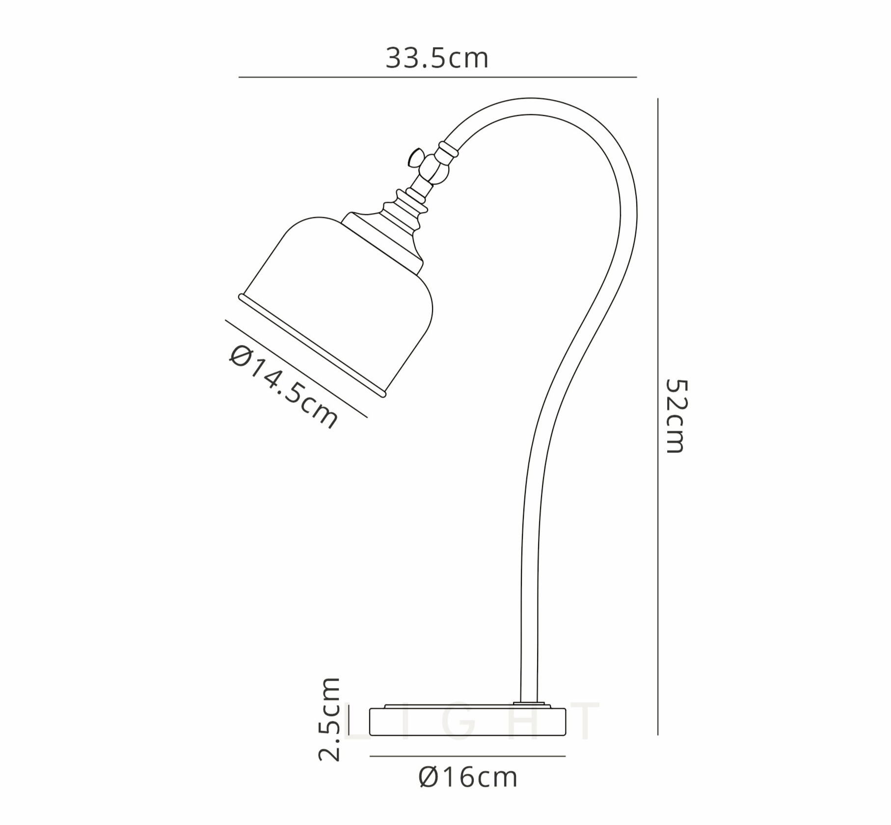 Luminosity Designs - Sledmere Table Lamp - Luminosity Designs Ltd