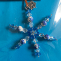 TG Arts - Small Crystal Snowflake Decoration - Luminosity Designs Ltd
