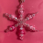TG Arts - Small Crystal Snowflake Decoration - Luminosity Designs Ltd