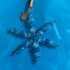 TG Arts - Small Crystal Snowflake Decoration - Luminosity Designs Ltd