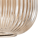 Luminosity Designs - Small Pendulum Ribbed Glass Shades - Luminosity Designs Ltd