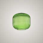 Luminosity Designs - Small Pendulum Ribbed Glass Shades - Luminosity Designs Ltd