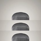 Luminosity Designs - Small Pendulum Ribbed Glass Shades - Luminosity Designs Ltd