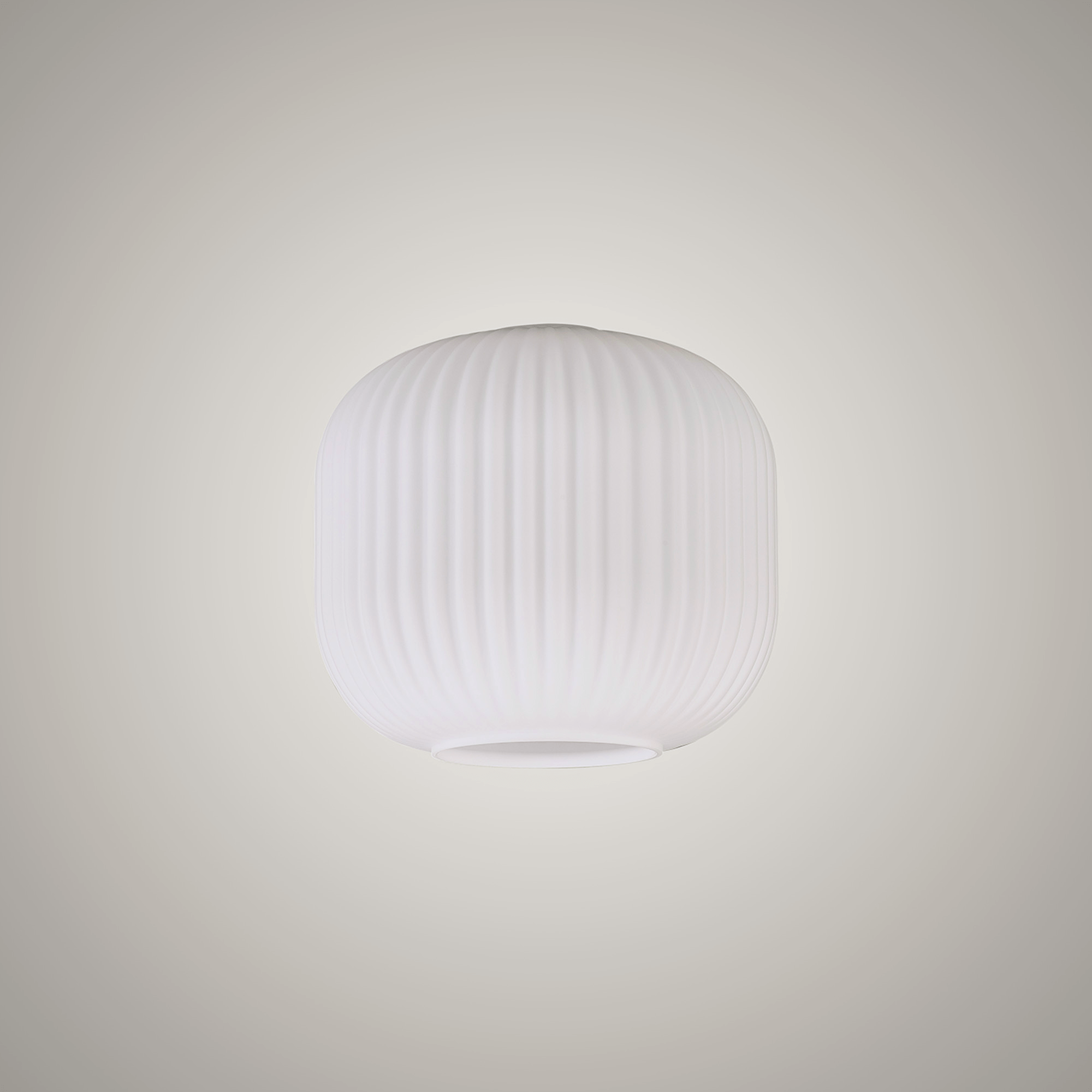 Luminosity Designs - Small Pendulum Ribbed Glass Shades - Luminosity Designs Ltd