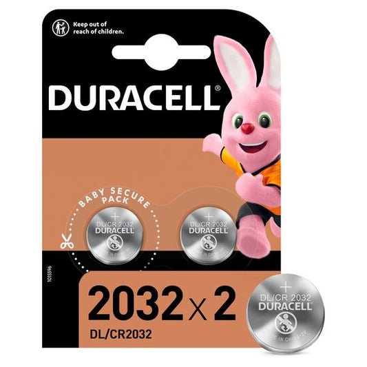 Duracell 2032 Battery Twin Pack