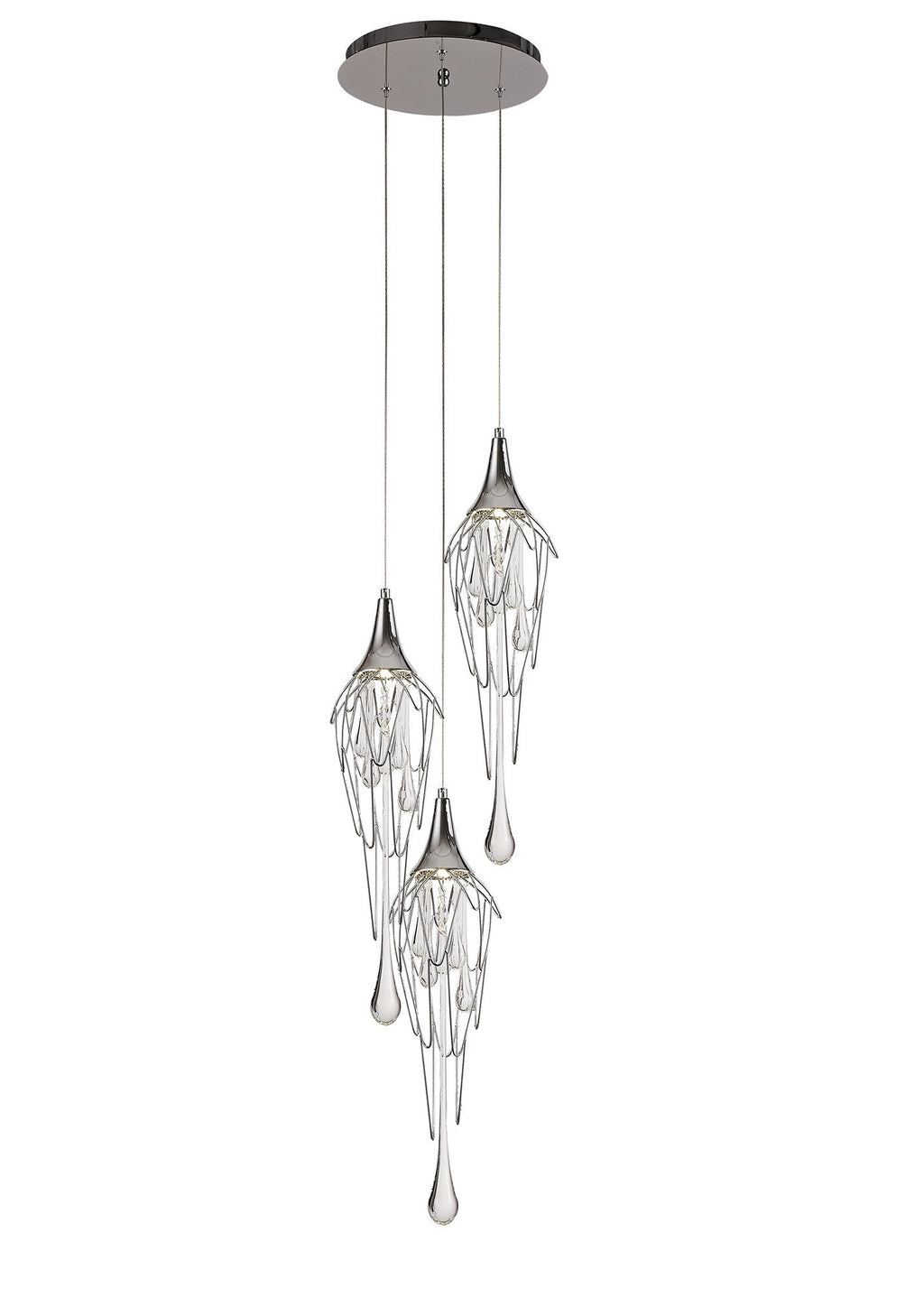 Luminosity Designs - Solstice Multi Pendant 3 Light - Luminosity Designs Ltd