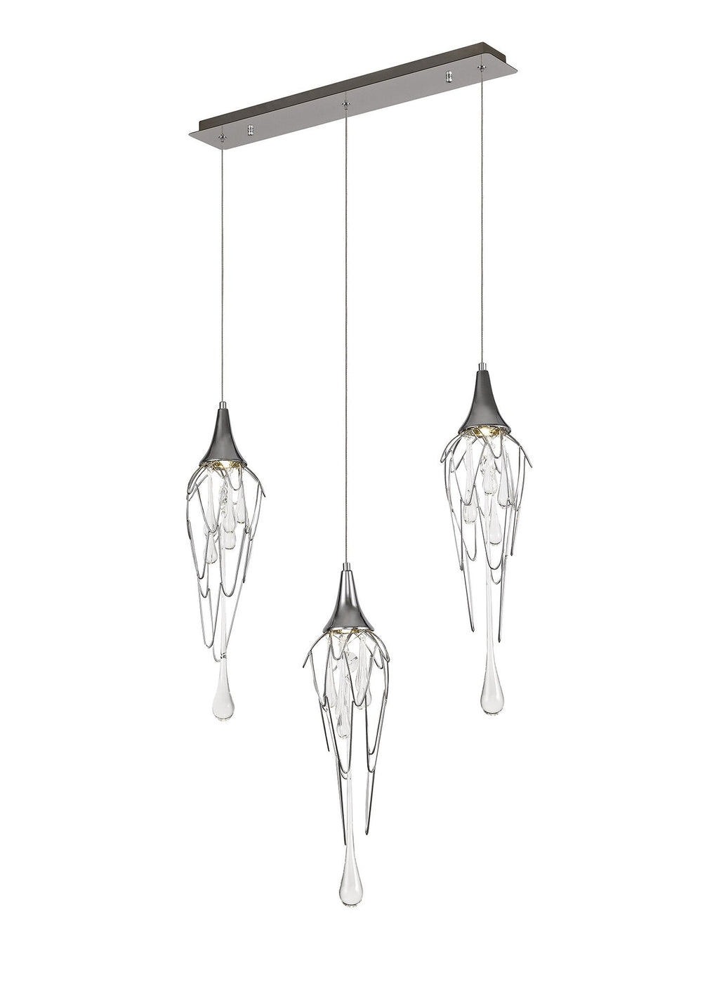 Luminosity Designs - Solstice Multi Pendant 3 Light Bar - Luminosity Designs Ltd