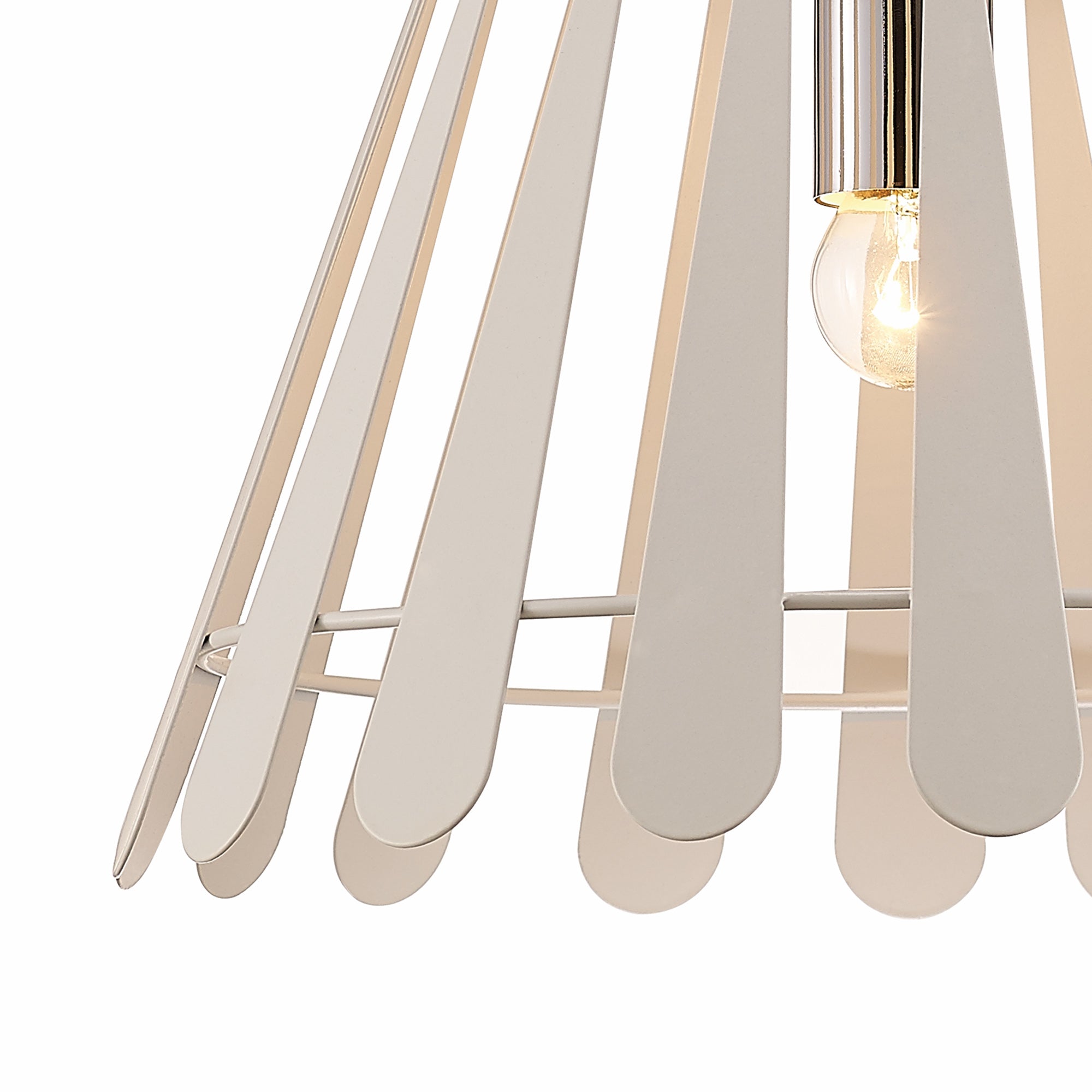 inspired - Somerset Slatted Designer Pendant - Luminosity Designs Ltd