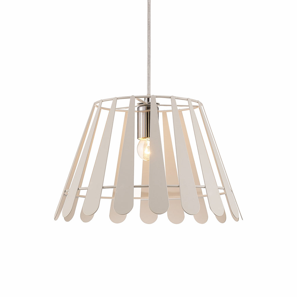 inspired - Somerset Slatted Designer Pendant - Luminosity Designs Ltd