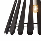 inspired - Somerset Slatted Designer Pendant - Luminosity Designs Ltd