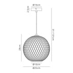 Luminosity Designs - Spiro Single Pendant - Luminosity Designs Ltd