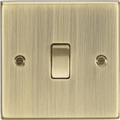 Knightsbridge - Squared Edge 1G 2 Way Switch - Luminosity Designs Ltd