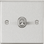 Knightsbridge - Squared Edge 1G 2 Way Toggle Switch - Luminosity Designs Ltd