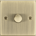Knightsbridge - Squared Edge Dimmer Switch - Luminosity Designs Ltd