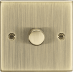 Knightsbridge - Squared Edge Dimmer Switch - Luminosity Designs Ltd