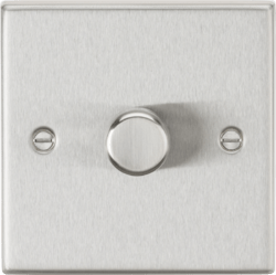 Knightsbridge - Squared Edge Dimmer Switch - Luminosity Designs Ltd