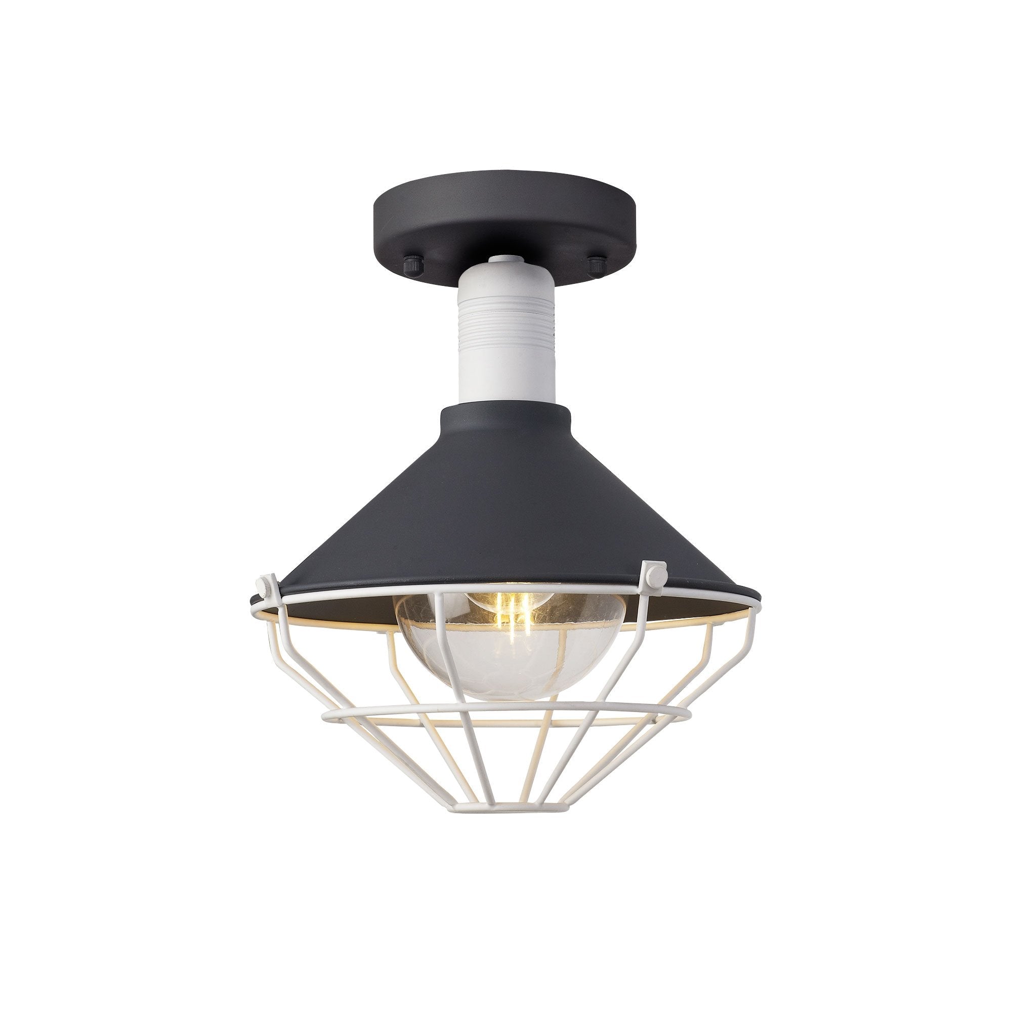 Luminosity Designs - Starboard Semi Flush Ceiling Light - Luminosity Designs Ltd