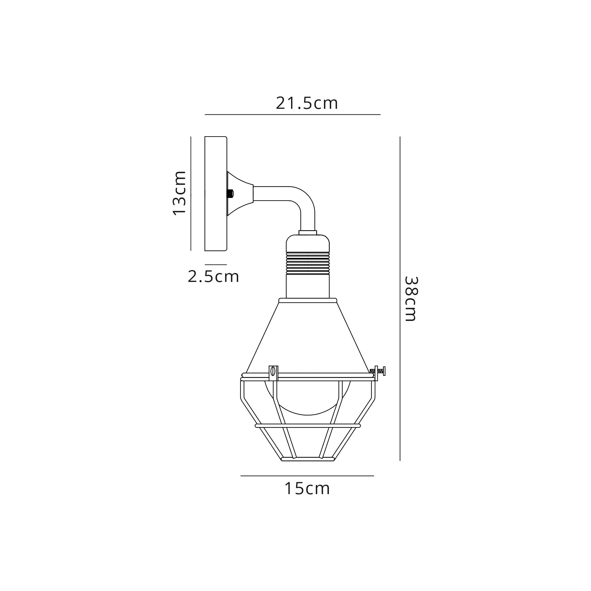 Luminosity Designs - Starboard Wall Light - Luminosity Designs Ltd