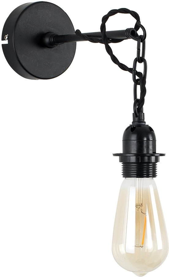 Minisun - Steampunk Chain Style Wall or Ceiling Light - Luminosity Designs Ltd