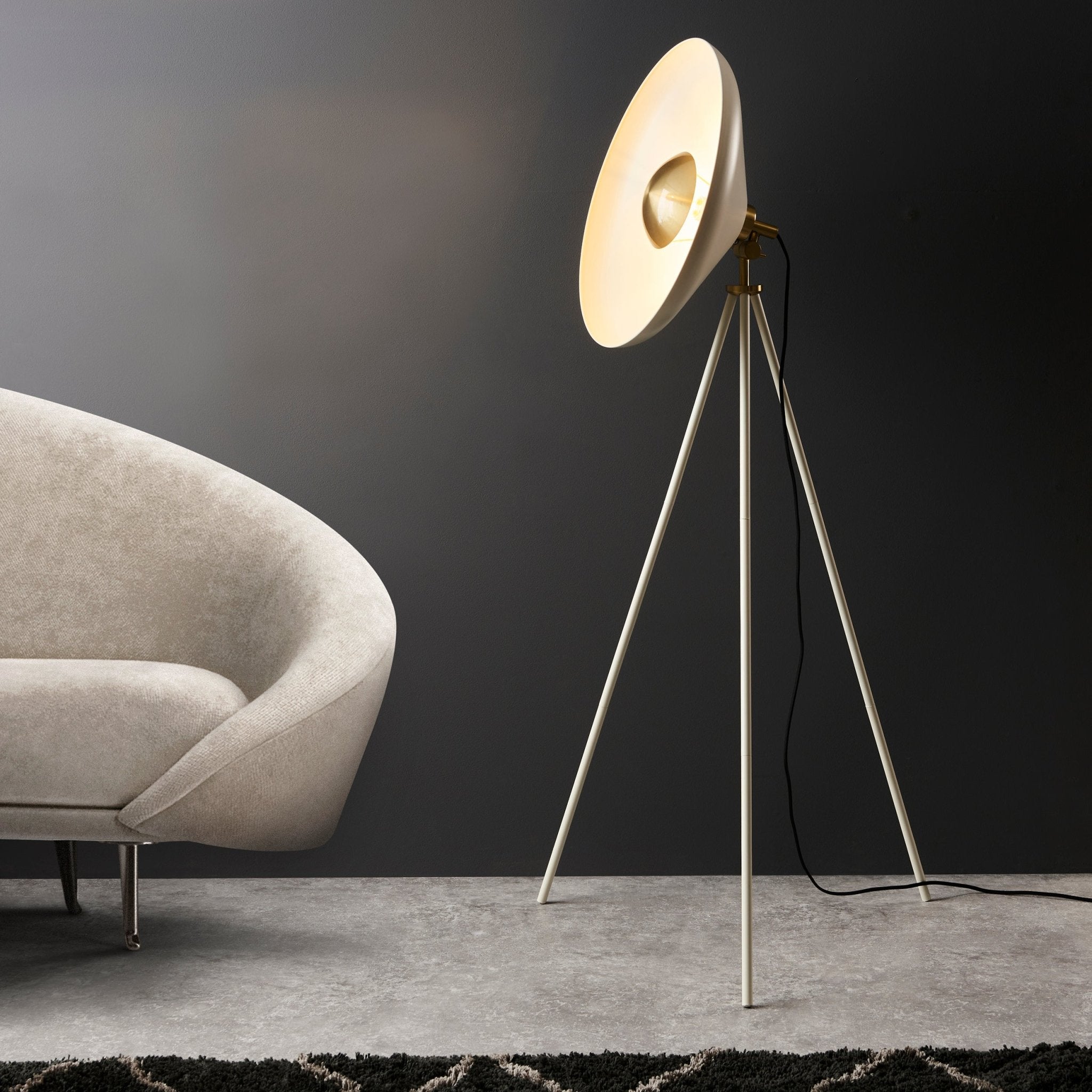 Luminosity Designs - Studio Tripod Floor Lamp - Luminosity Designs Ltd