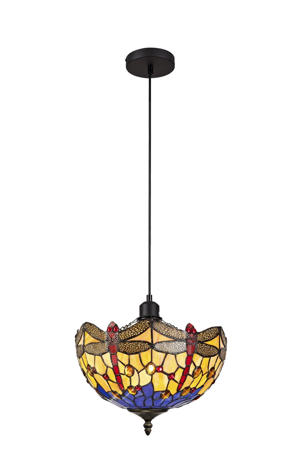Luminosity Designs - Summer Tiffany Uplighter Pendant - PRE ORDERS ONLY - Luminosity Designs Ltd