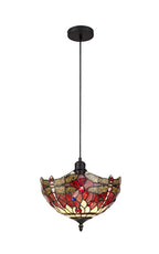 Luminosity Designs - Summer Tiffany Uplighter Pendant - PRE ORDERS ONLY - Luminosity Designs Ltd