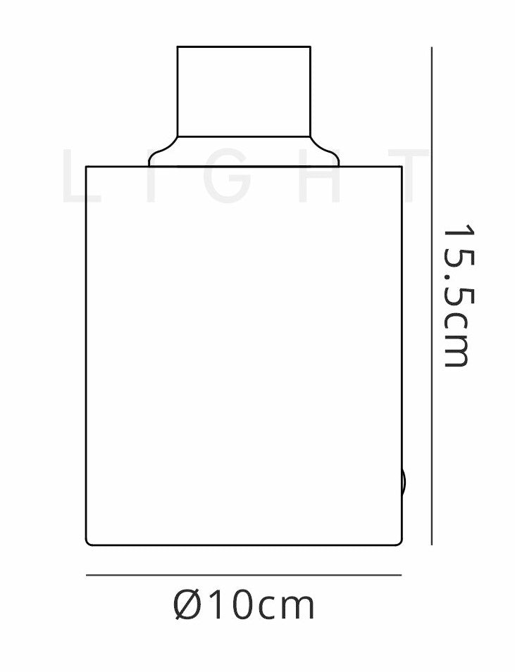 Luminosity Designs - Table Lamp Base For Meld Light - NO GLASS - Luminosity Designs Ltd