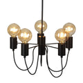 Oaks Lighting - Tala Modern 5 Light Chandelier - Luminosity Designs Ltd