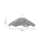 Oaks Lighting - Tamura Eco Friendly Pendant Shade - Luminosity Designs Ltd
