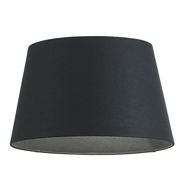 Endon - Tapered Black Fabric 10” Lampshade - Luminosity Designs Ltd
