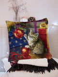 Luminosity Designs - Temptations of Christmas Cushion - Luminosity Designs Ltd