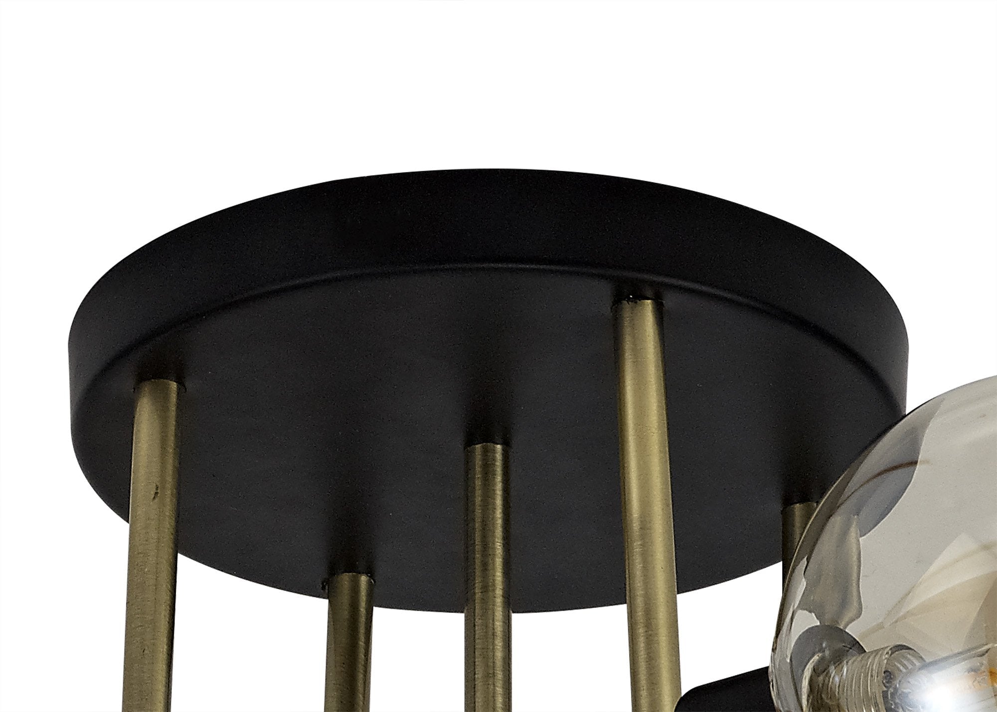 Luminosity Designs - Tesla 5 Light Semi Flush - Luminosity Designs Ltd