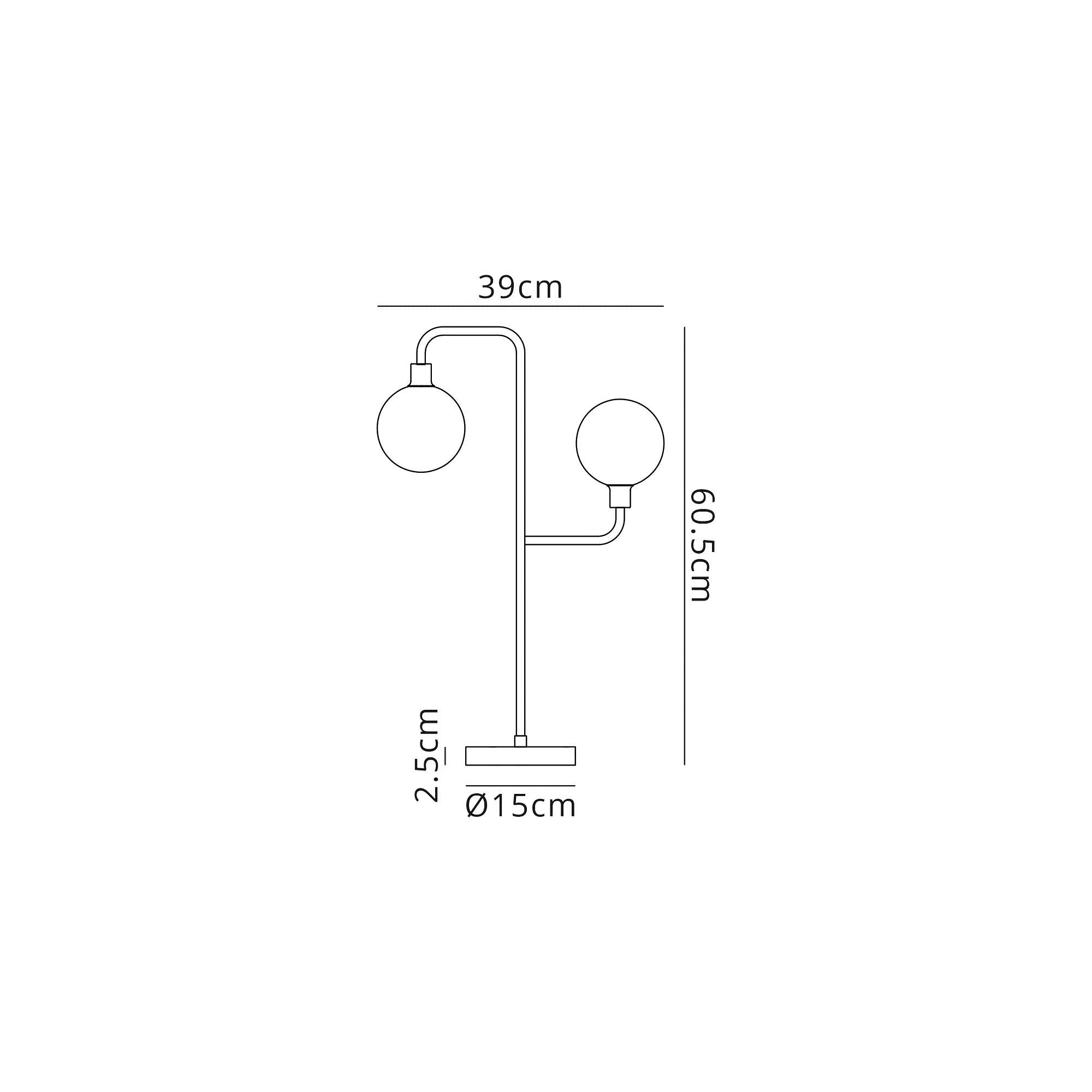 Luminosity Designs - Tesla Table Lamp - Luminosity Designs Ltd