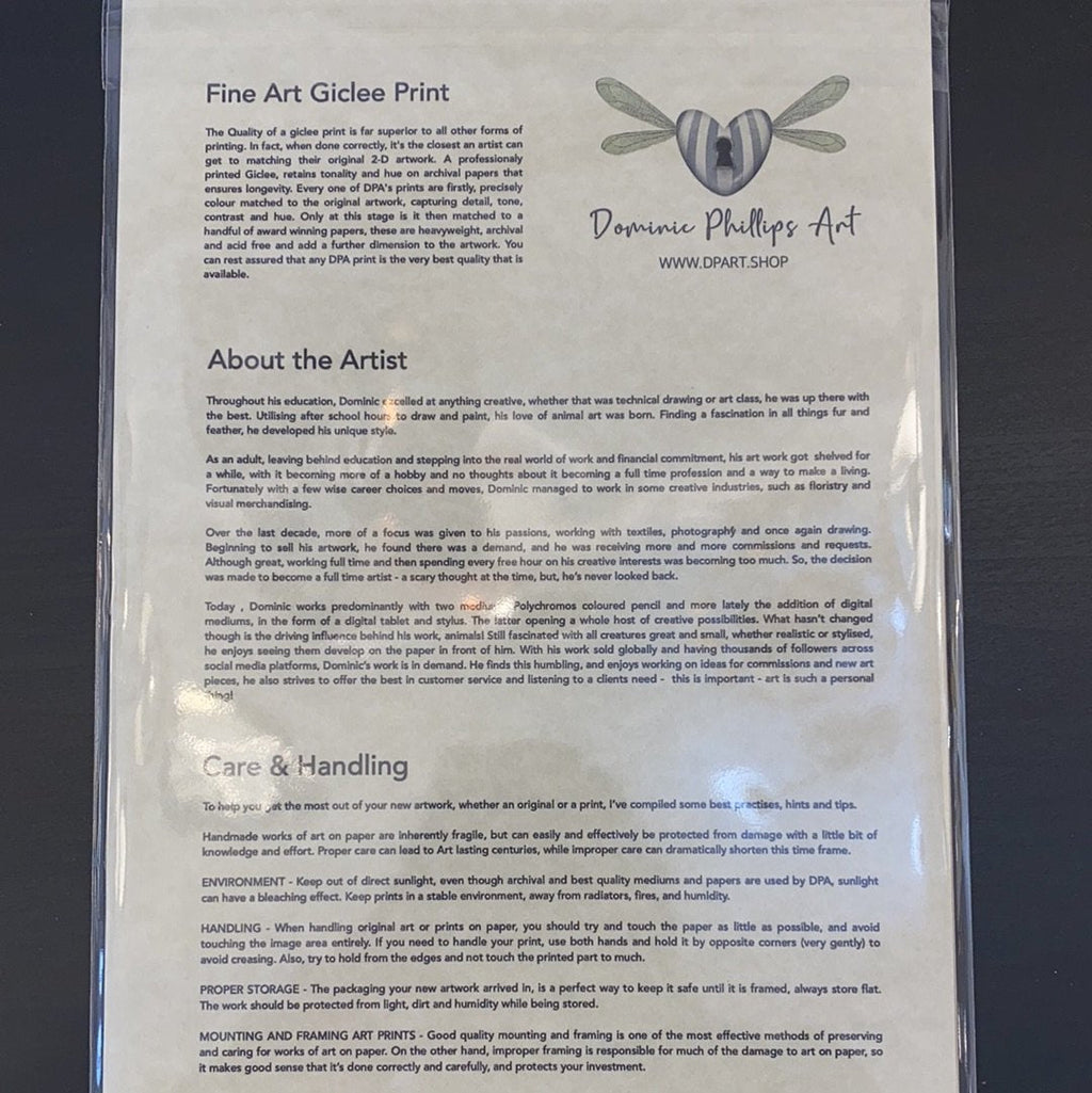 DP Art - The Bond Limited Print by DP Art - Luminosity Designs Ltd