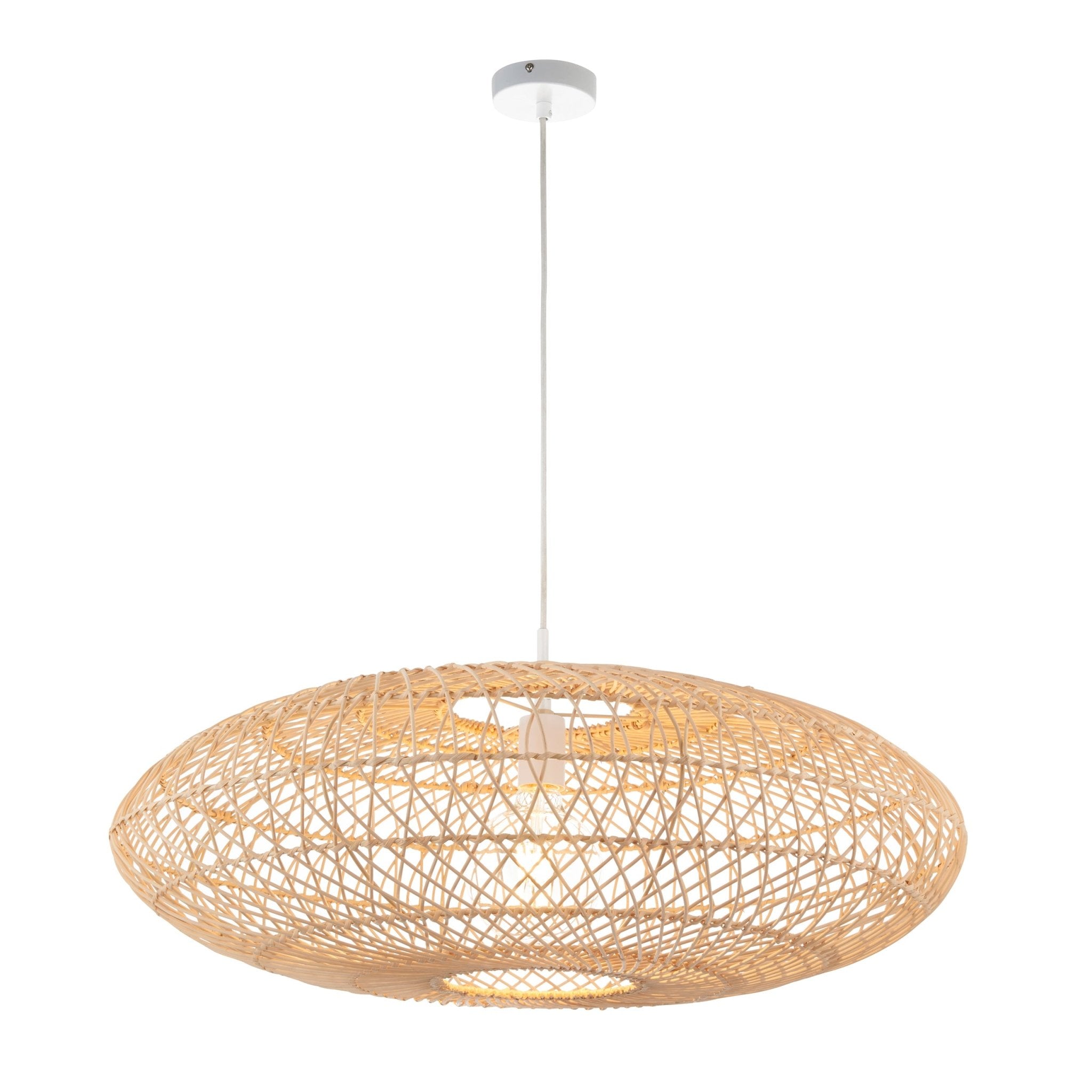 Luminosity Designs - Tiber Rattan Pendant - Luminosity Designs Ltd