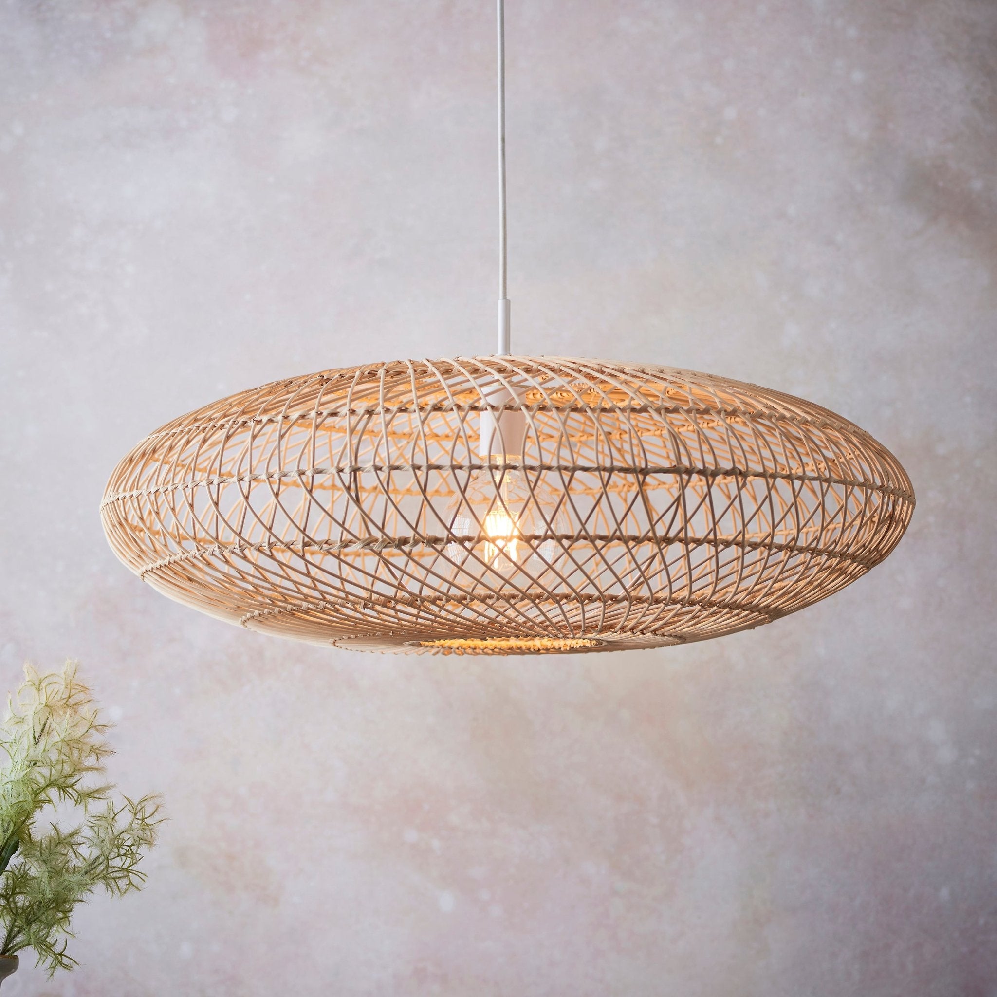 Luminosity Designs - Tiber Rattan Pendant - Luminosity Designs Ltd