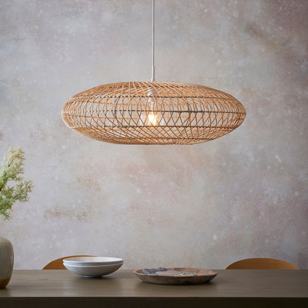 Luminosity Designs - Tiber Rattan Pendant - Luminosity Designs Ltd