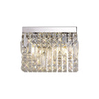 Cruise Crystal 29x13cm Rectangular Small Wall Lamp, 2 Light E14