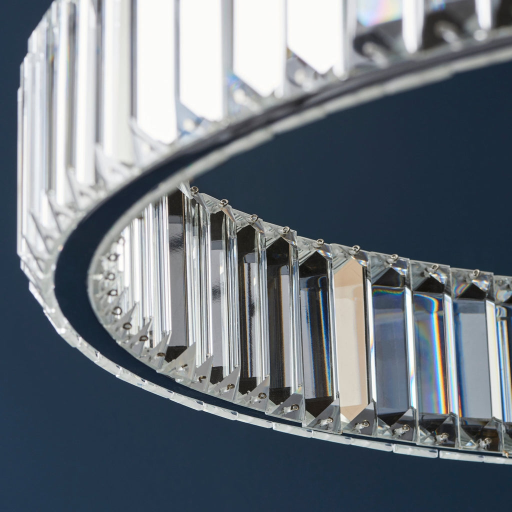 Luminosity Designs - Tora Circular Crystal Pendant - Luminosity Designs Ltd