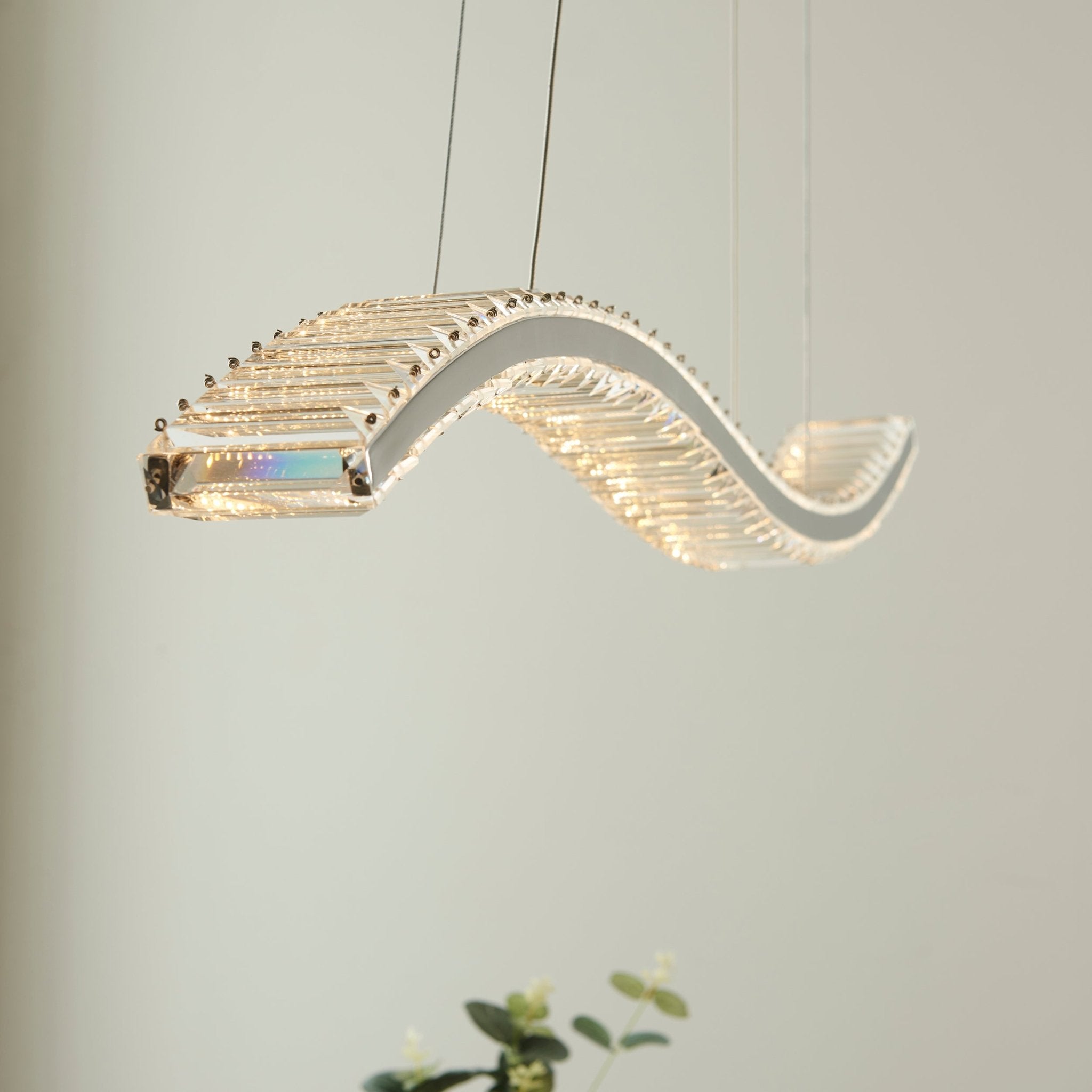 Luminosity Designs - Tora Linear Crystal Bar Pendant - Luminosity Designs Ltd