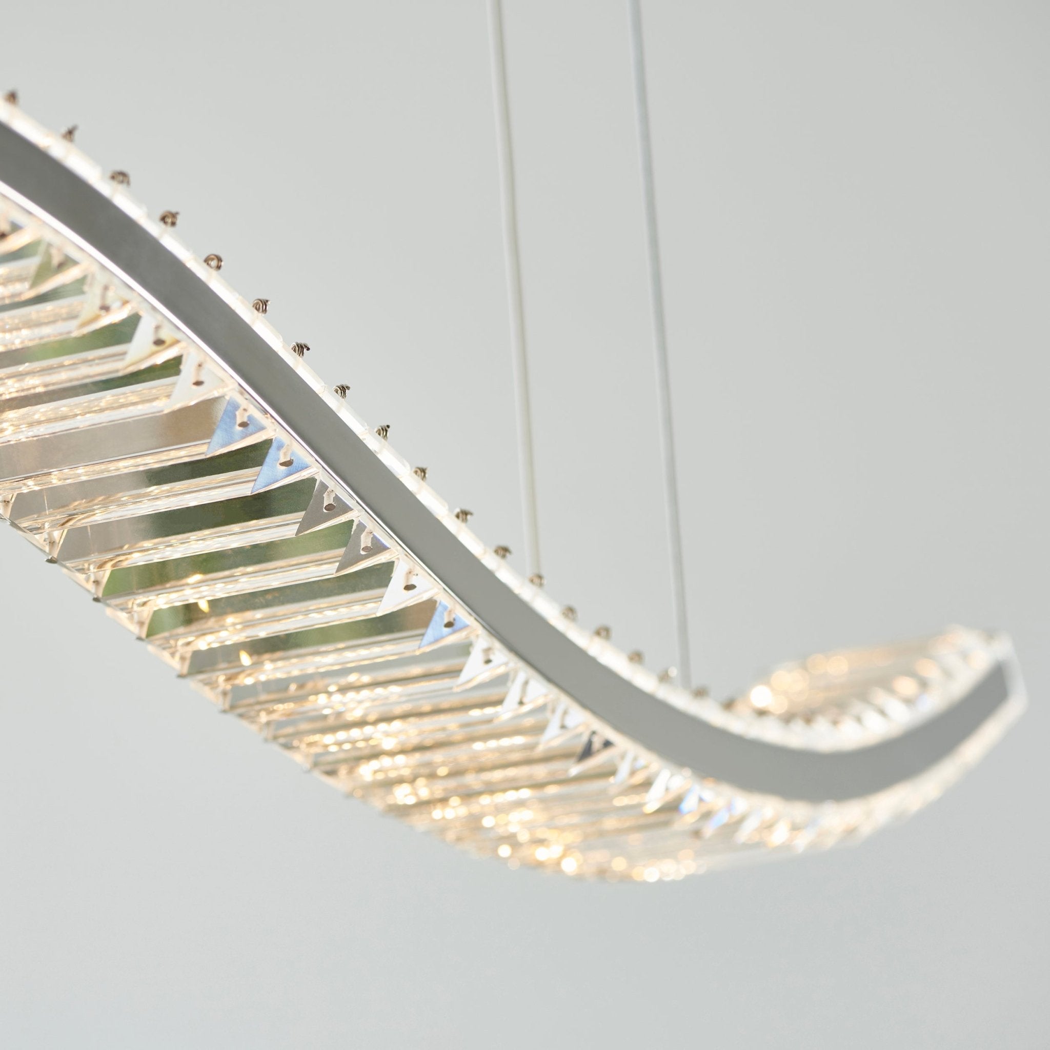 Luminosity Designs - Tora Linear Crystal Bar Pendant - Luminosity Designs Ltd