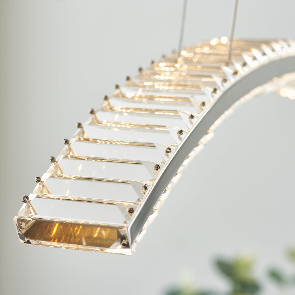 Luminosity Designs - Tora Linear Crystal Bar Pendant - Luminosity Designs Ltd